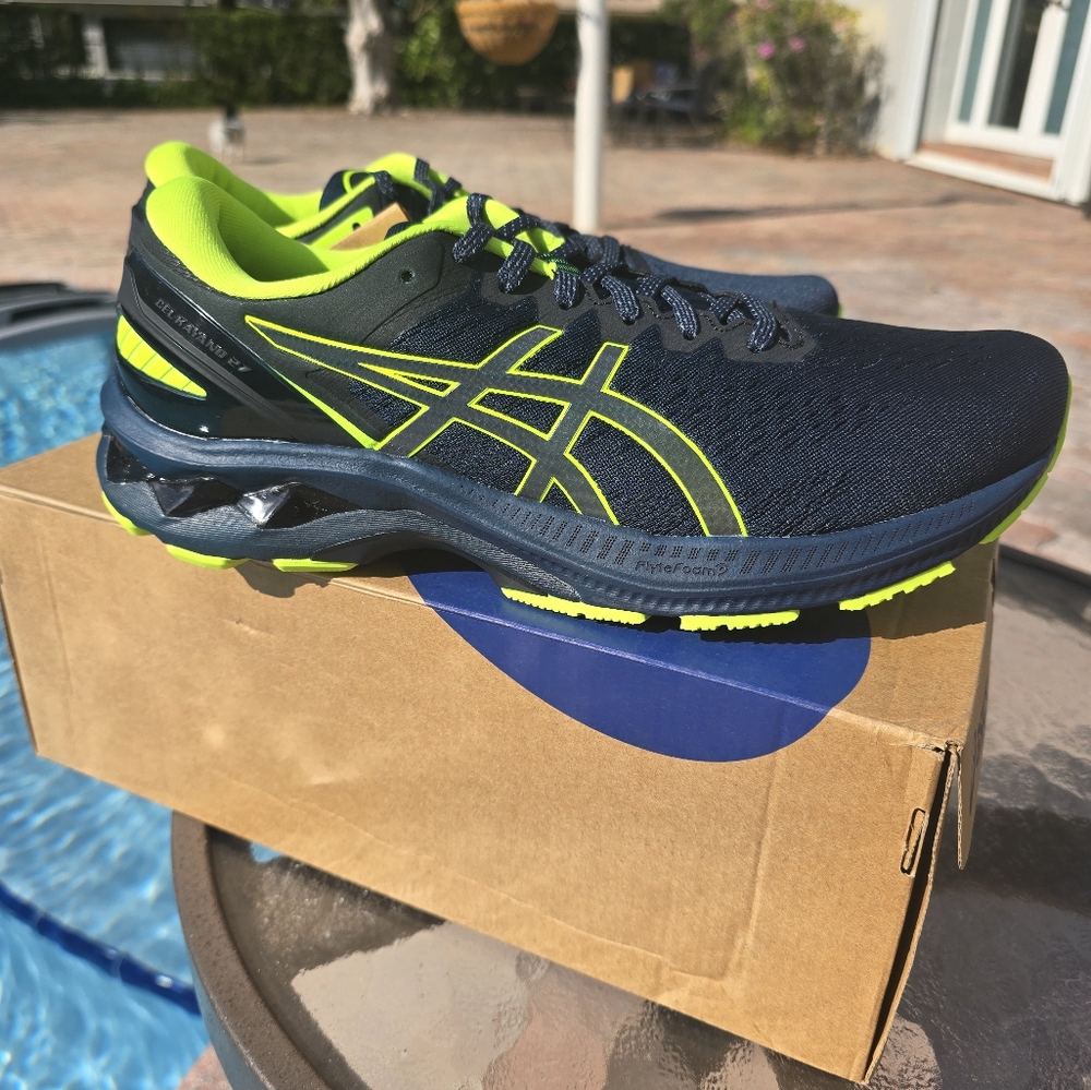 Asics Gel-Kayano 27 Lote show French blue mens shoes